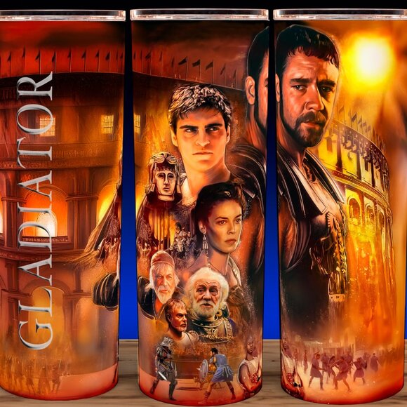 Gladiator Maximus Action Movie Cup Mug Tumbler 20oz - Picture 1 of 3